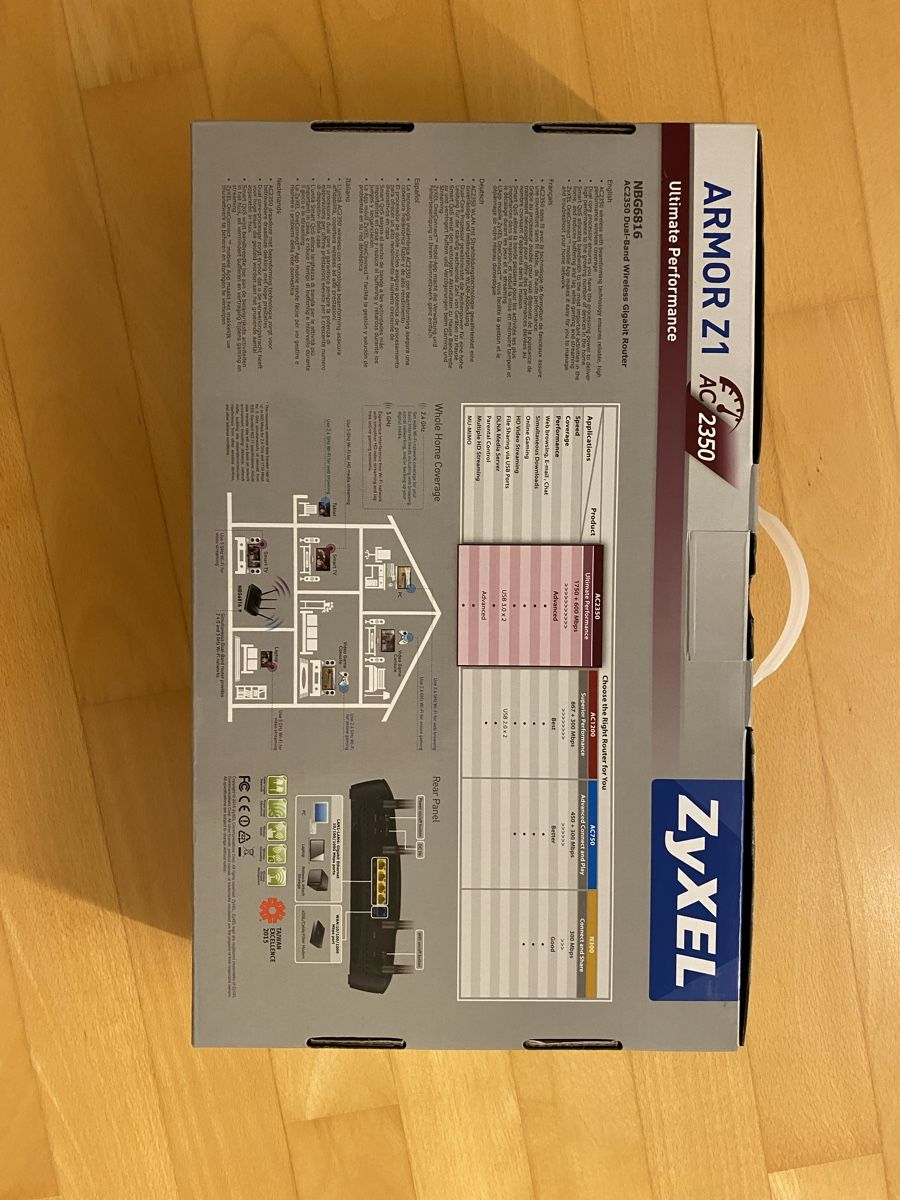 Zyxel Modem & Router: Zyxel Armor Z1 – Nuovo e nell'imballaggio originale da Erlenbach ZH venduto da bob_n5hk 2