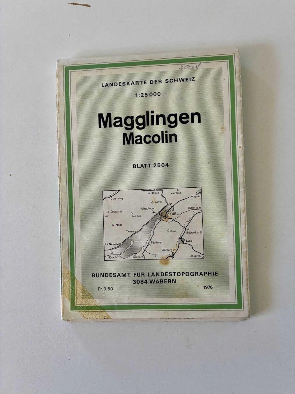 Cartes géographiques & atlas: Wanderkarten und Stadt-/Ortspläne – D'occasion à Ammerzwil BE par Frama0 1