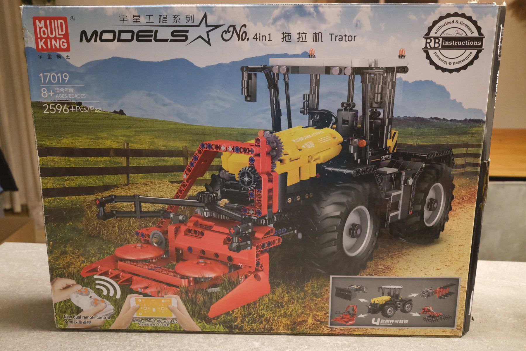 Lego Giocattoli: Mould King 17019 – Traktor inkl. Powered Module – Usato da Untersiggenthal venduto da mattu07 5