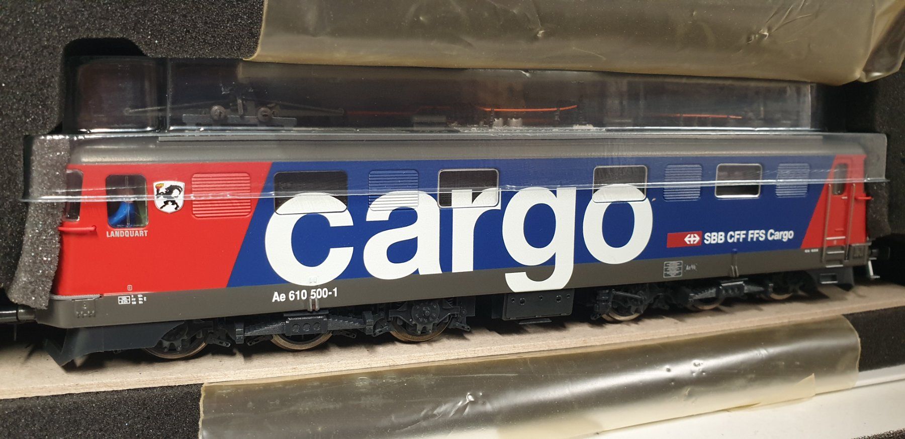 Roco Modellini di ferrovie: Roco SBB Ae610 Cargo H0/DC 52662 – Nuovo e nell'imballaggio originale da Geroldswil venduto da TopTrain54 2