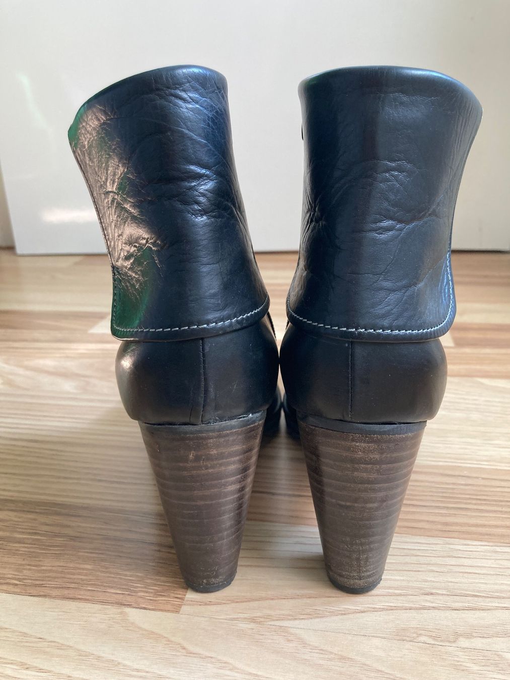 Damenschuhe: Maripé schwarze Lederboots Gr.40 – Gebraucht aus Jonen von Nadeshika 2