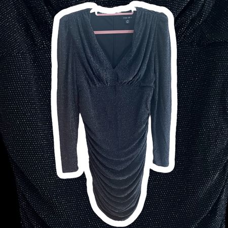 Glitzerndes Festkleid AMISU Gr. 40 ✨ Top Zustand! ✨