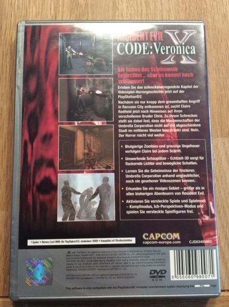 Sony Jeux: Resident Evil Code Veronica X Platinum – D'occasion à Kestenholz par Inna09 1