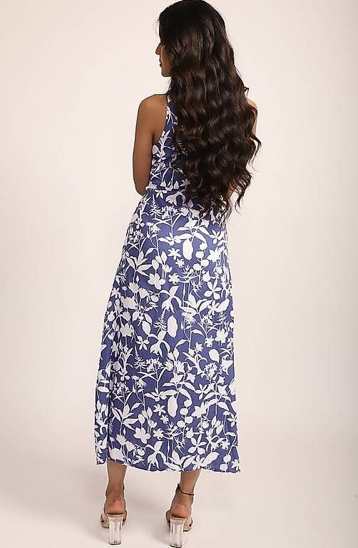 Vestiti: Maxi Kleid Gr. XS Blumenmuster – Usato da Merlischachen venduto da GlamGarb 1