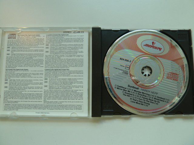 CD: Hardy Hepp - Sunboat  (vergriffen) – Usato da Au ZH venduto da sikoku 1