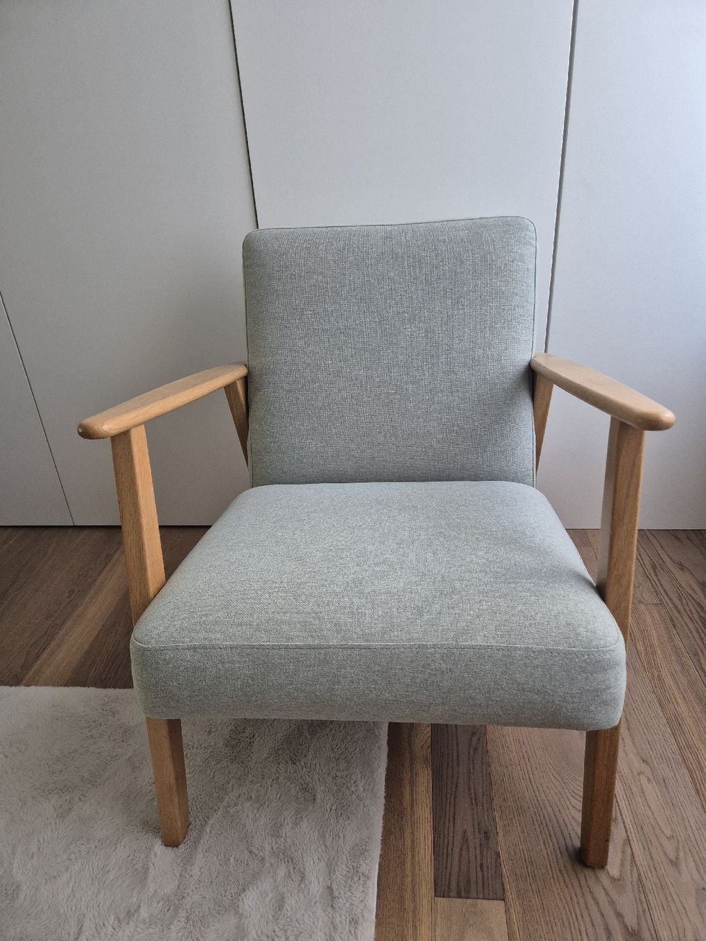 Ikea Poltrone: Ikea EKENÄSET Sessel Eiche/Gunnared hellgrün – Usato da Brittnau venduto da troxxxi 3