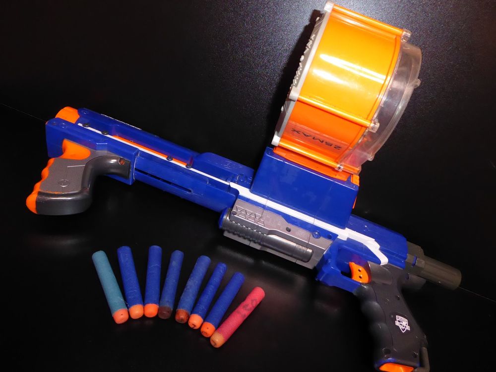 Nerf Rampage elite N-Strike (Gebraucht) in Chur für CHF 15 – mit ...