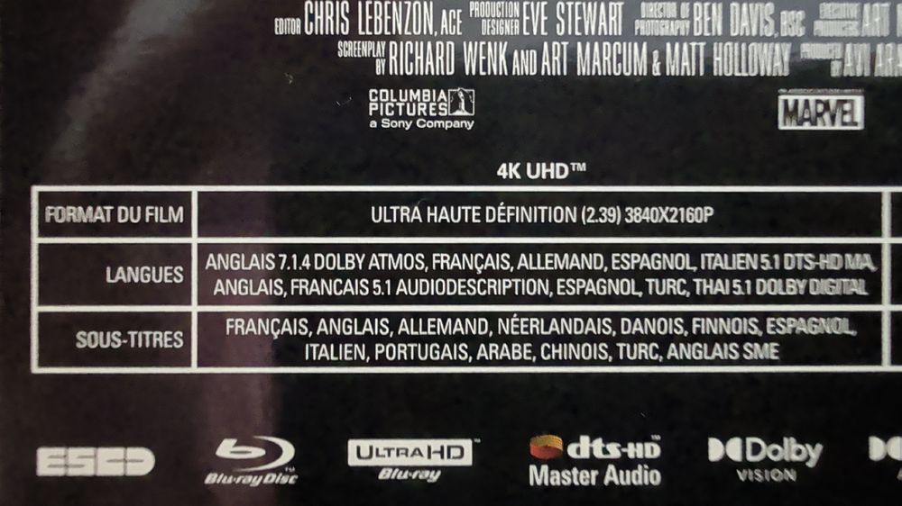 Film Kraven The Hunter 4K Ultra HD et Blu-ray neuf (Neu (gemäss ...