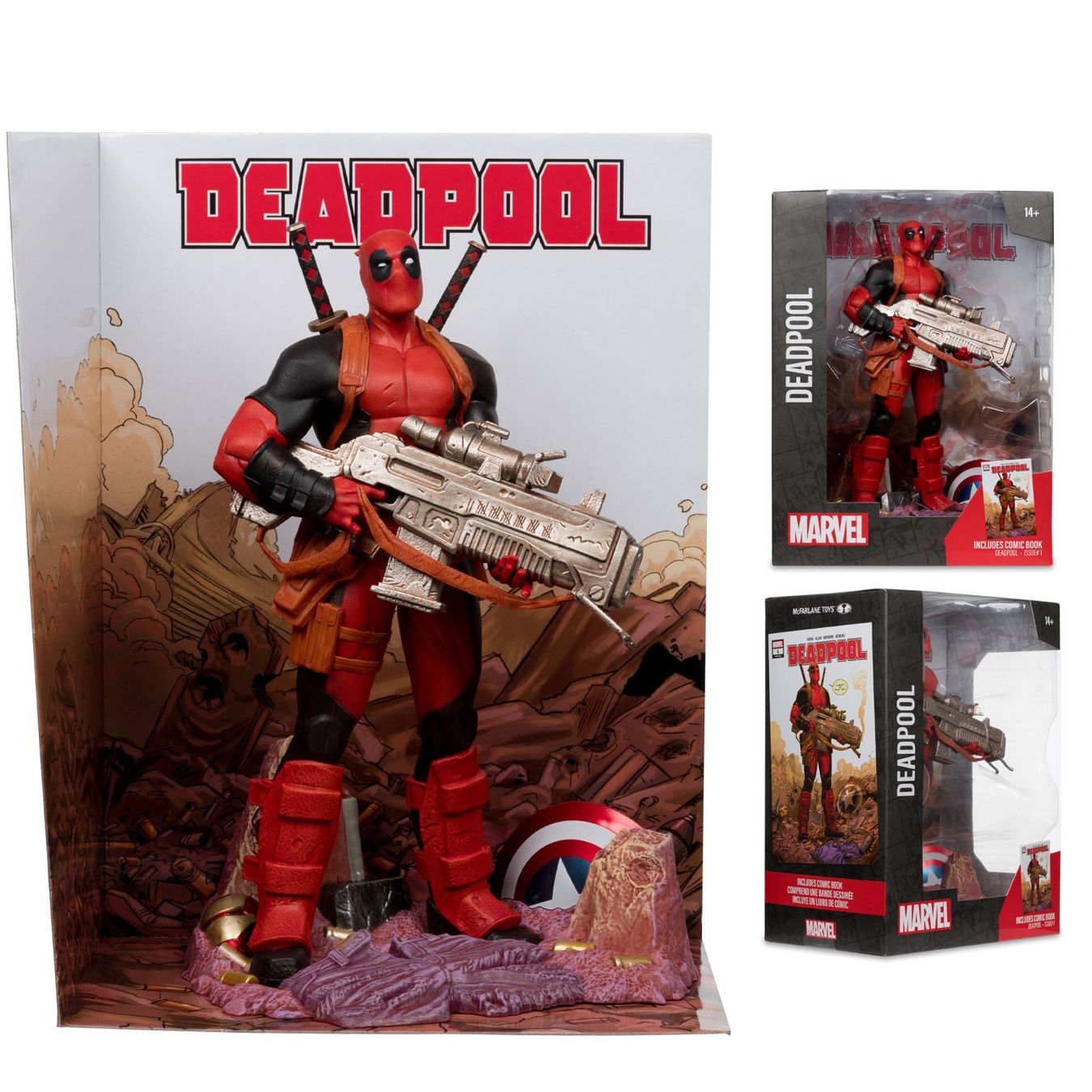 Statuette: Marvel Collection 1/6 Deadpool (Deadpool #1) 27 cm – Nuovo e nell'imballaggio originale da St-Imier venduto da ATTAKSHOP 4