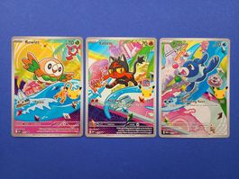 Pokemon First Partner Collection Alola Set MEP Promos 🇬🇧
