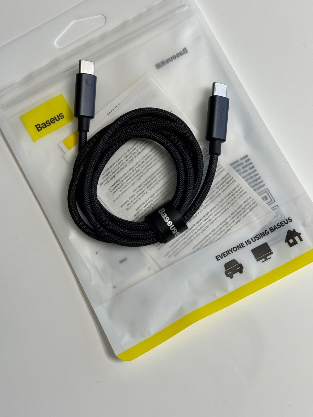 Baseus Cavi: 100W USB-C Kabel 1m z.B. Apple iPhone Air 17 Pro Max – Nuovo e nell'imballaggio originale da Olten venduto da Lamb_of_God 4