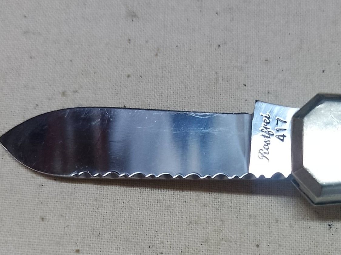 Taschenmesser: Messer - "Carl Schlieper - Handarbeit". "EMPIRE" – Gebraucht aus Sorengo von 74in 1