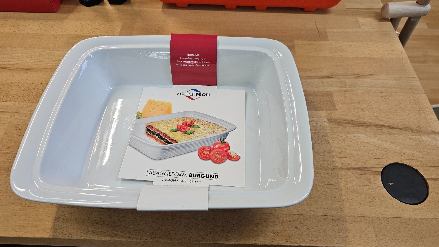 Backformen: Lasagneform extra hoch BURGUND 33cm – Neu und originalverpackt aus Koppigen von Bracher_Mail-House