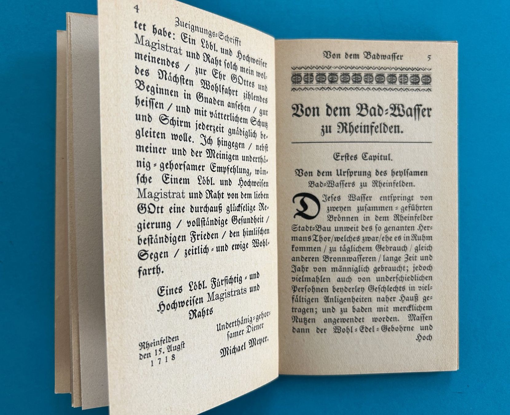 Libri: DAS BADWASSER ZU RHEINFELDEN – Usato da Zürich venduto da Domus09 6