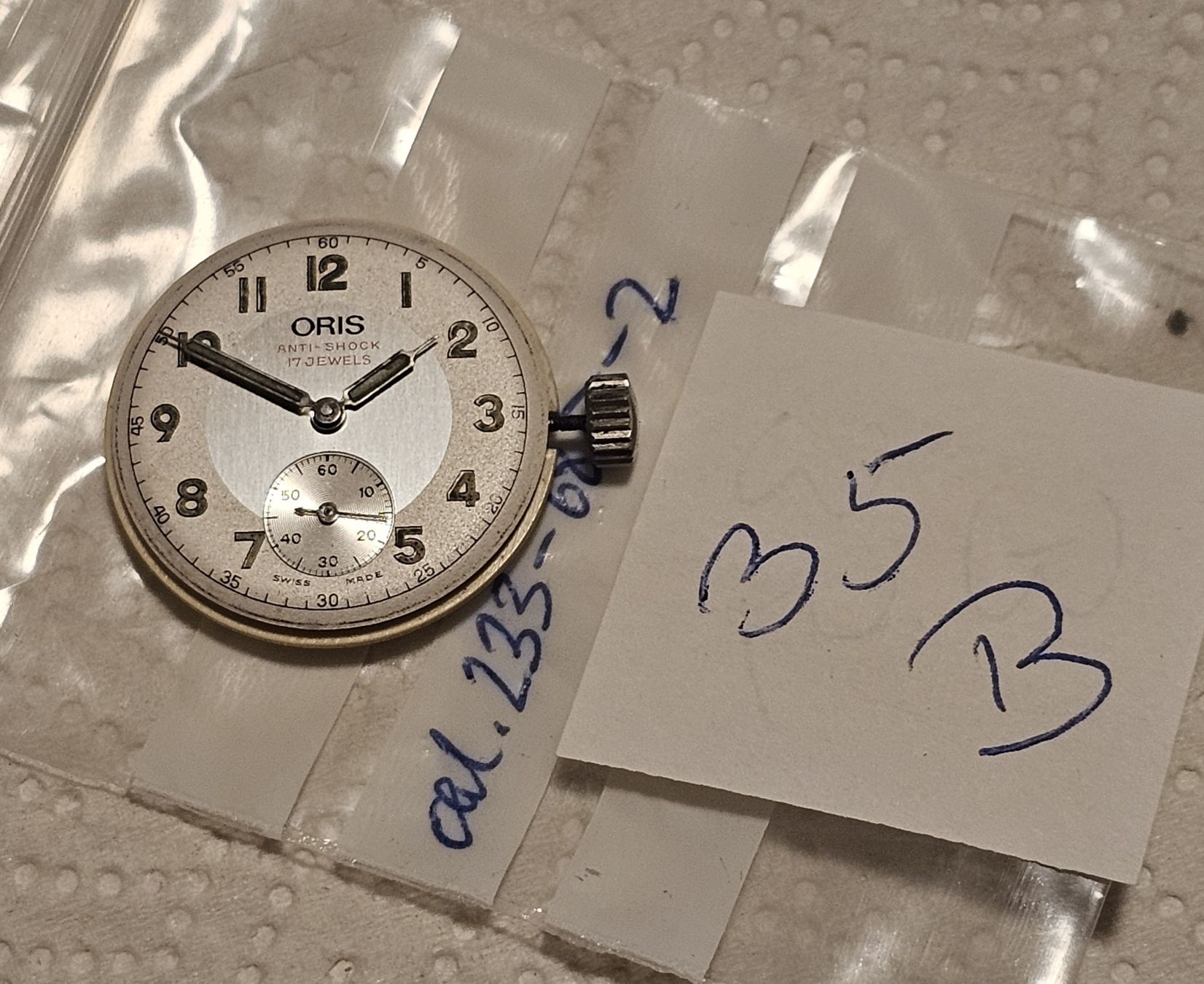 Oris Orologi:  ORIS mouvement cal. 233-68E-2  – Usato da Genève venduto da Fresko01 5