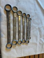 Hazet 610 Doppel Ringgabel Schlüssel flach