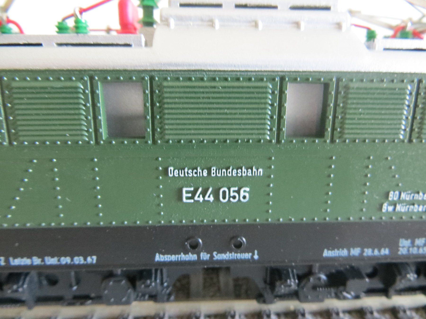 Fleischmann Modellini di ferrovie: Fleischmann H0: Elektrolok E 44 der DB, 4330, mit OVP – Usato da St.Gallen venduto da gnumolo 2