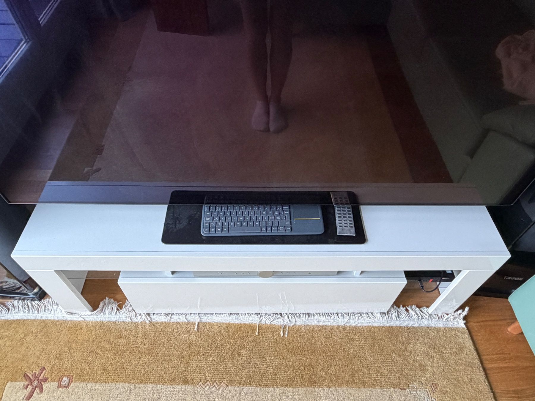 Mobili TV: TV-Möbel / Lowboard / Sideboard in weiss – Usato da Wallisellen venduto da val_mtp5 1