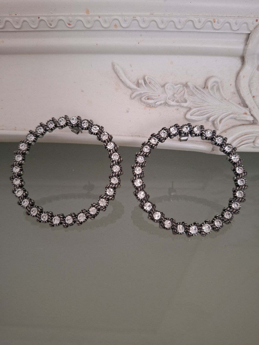 Orecchini pendenti & Orecchini a lobo: VINTAGE Ohrringe mit.Zirconia – Usato da Kerzers venduto da ExpressoTerreno