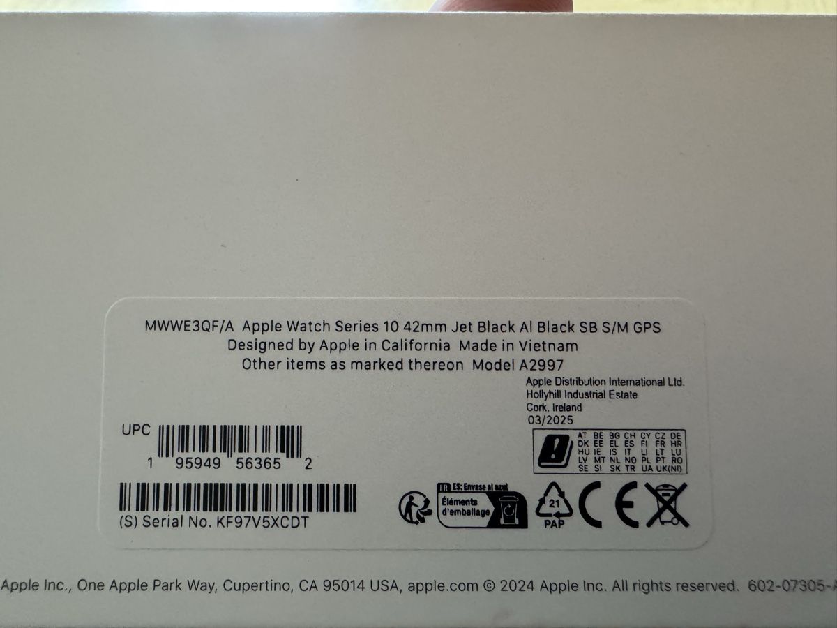 Apple Smartwatch: Apple Watch Serie 10 42mm – Usato da Bottenwil venduto da RKJunior 2