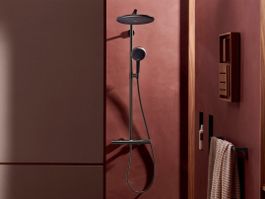 Hansgrohe Duschsystem Brushed Black Chrome - NEU, unbenuzt