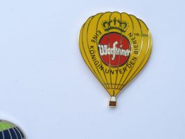 Pin, Ballon, Heissluftballon Schweiz HB-QDH SEHR RAR