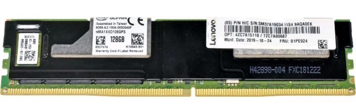 Intel Server: 90 x Intel Optane 128GB PC4 Server Arbeitsspeicher – Usato da Baar venduto da Laedeli24-Baar