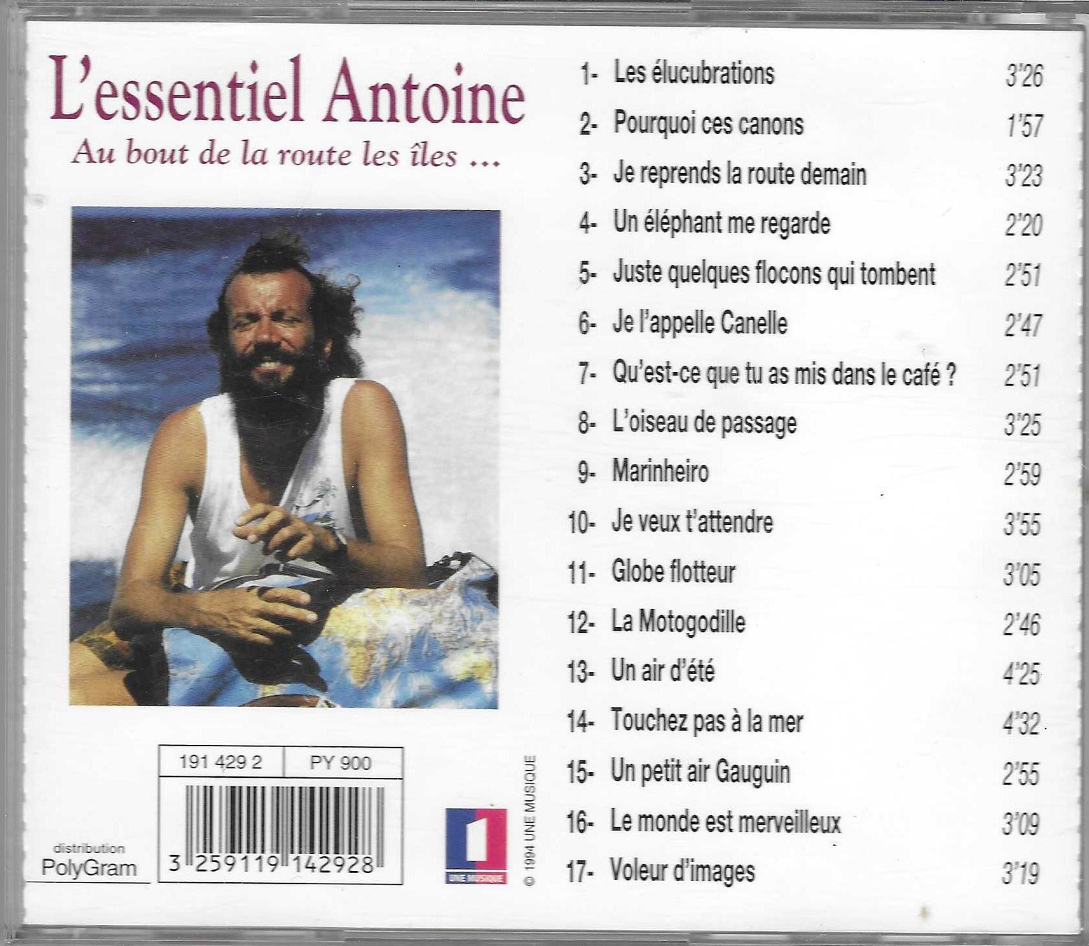 CD: ANTOINE  -  L' ESSENTIEL – Usato da Bex venduto da Giorgiob 1