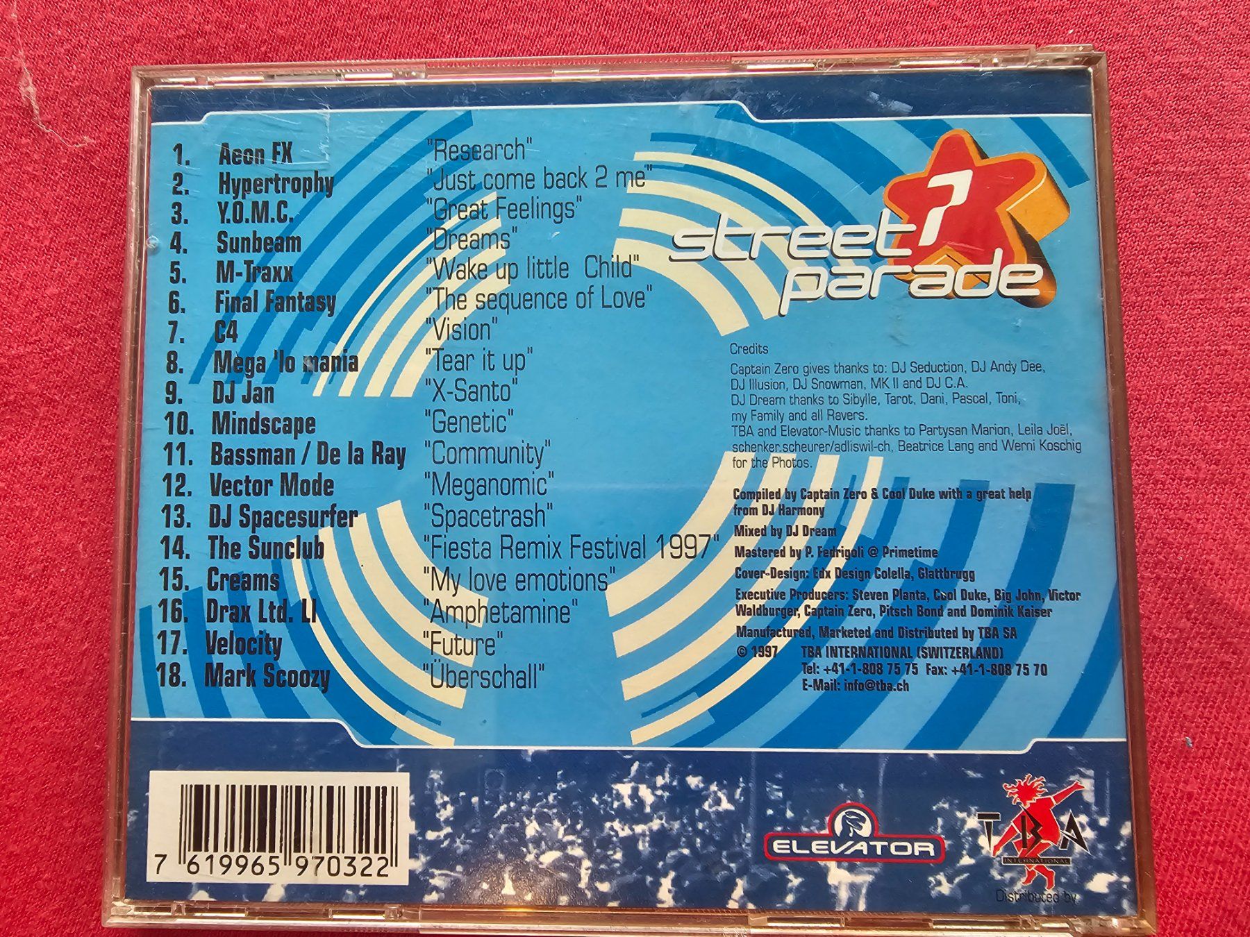 CDs: Streetparade 97/DJ/Hits – Gebraucht aus Bremgarten AG von musiccollector 1
