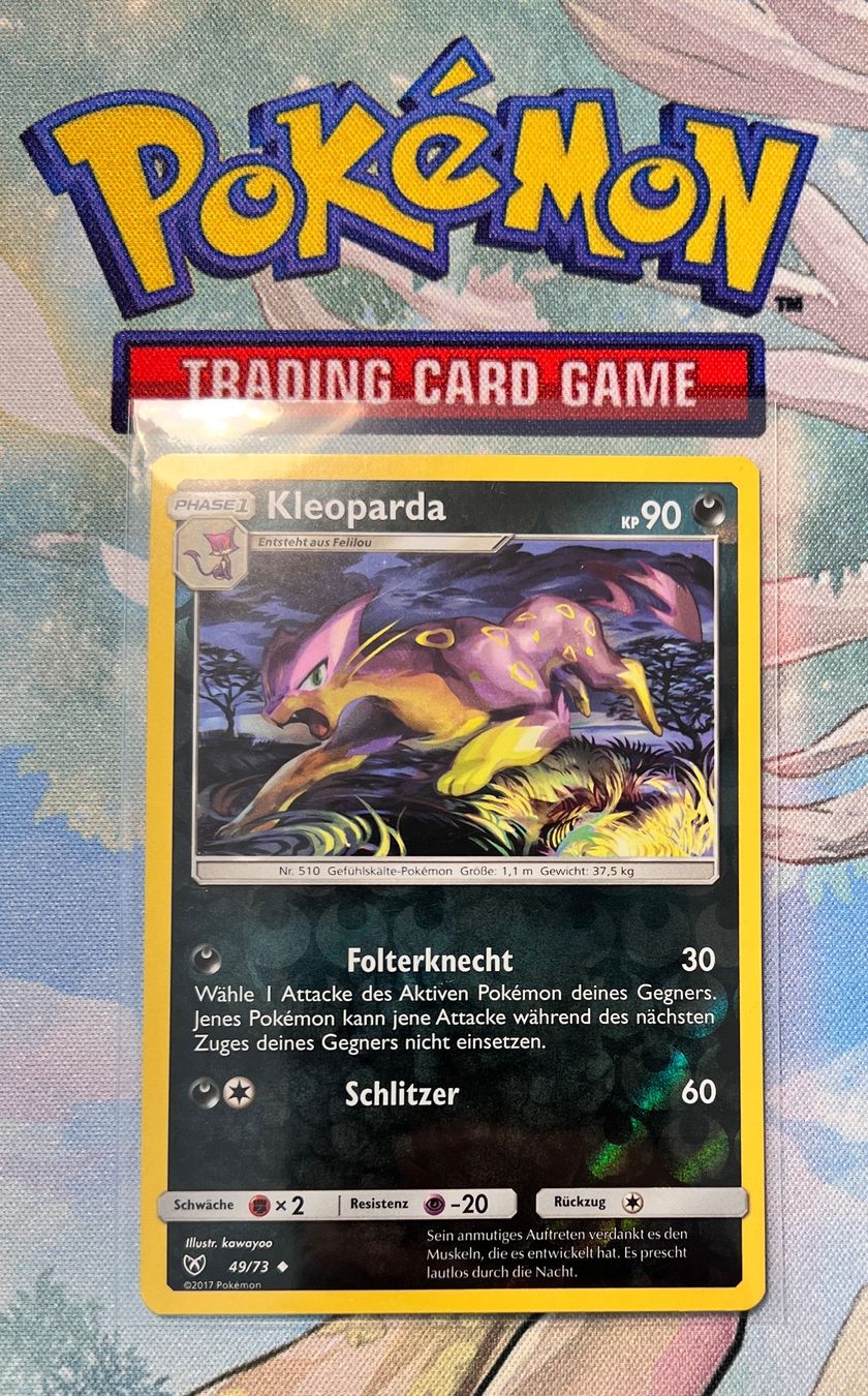Cartoline: Kleoparda Reverse Holo Schimmernde Legenden 49/73 – Usato da Sempach venduto da R-G