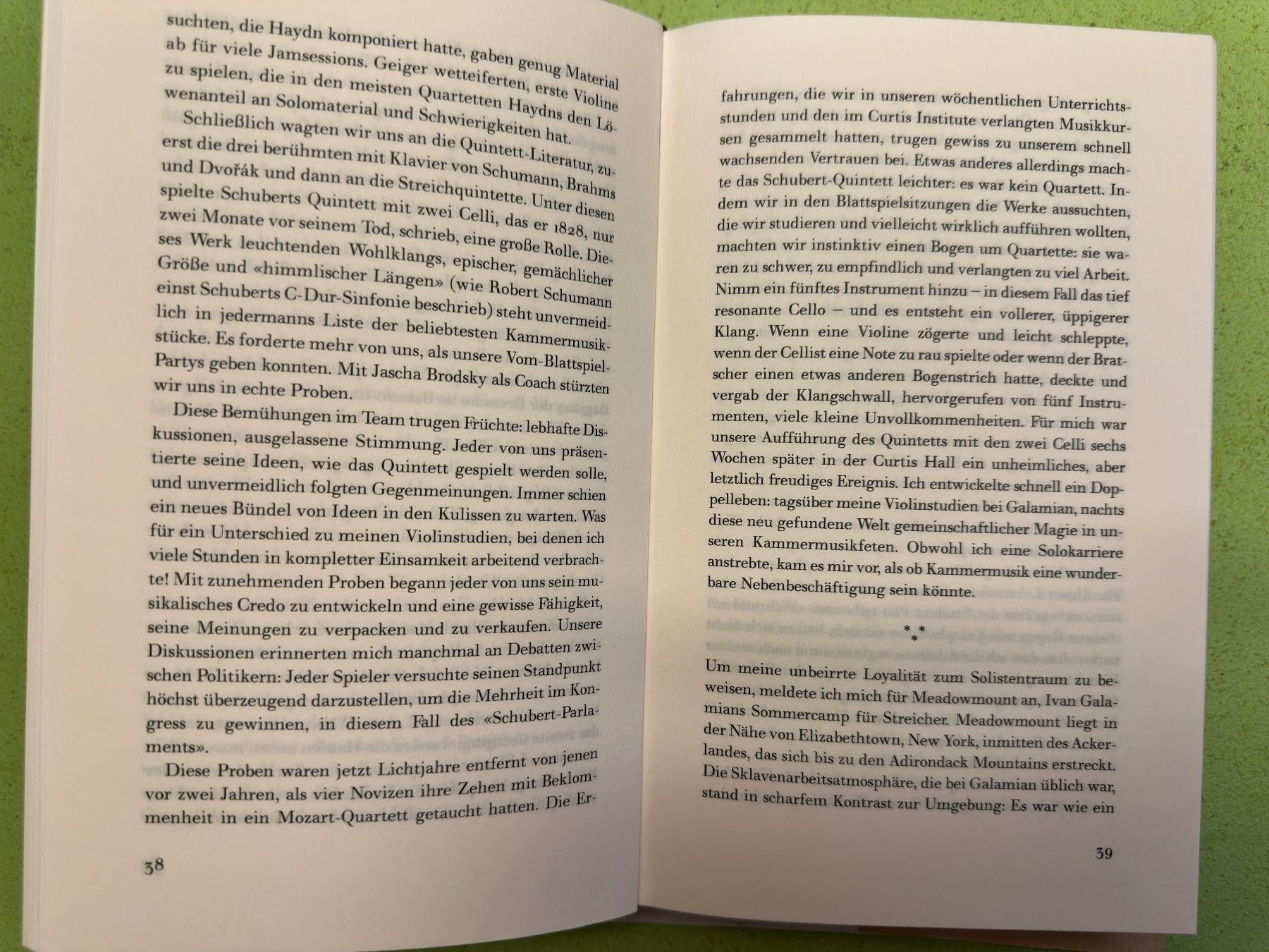 Libri: Arnold Steinhardt: Mein Leben zu viert. – Usato da Zürich venduto da allp 5