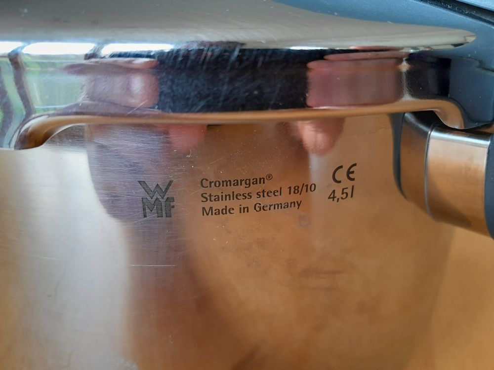 Cookeo Accessoires WMF Perfect - Autocuiseur Rapide 18 Cm De Diamètre 2 Litres Et Demi, Avec Protection Contre Les Flammes, Acier Inoxydable Cromargan Pour Induction Piece Détachée Cookeo