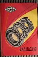 Vintage FAG Kugellager Rollenlager Katalog - Rarität! 1957