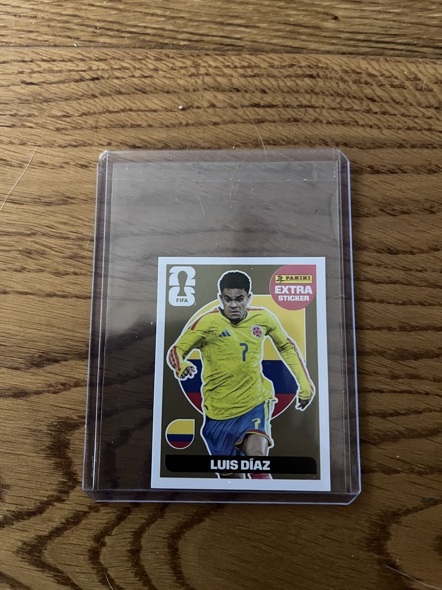 Panini Cartes à collectionner: Panini Extra Sticker Gold Luis Diaz – Neuf (Voir description) à Wettswil par Dast77