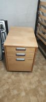 IKEA EFFEKTIV Rollcontainer Buche – 3 Schubladen / Hängeregi