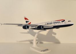 Herpa Snap-fit British Airways Airbus A380