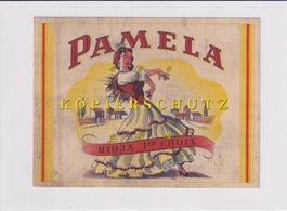 Etikette für Wein - Pamela (Rioja 1er choix) /bd