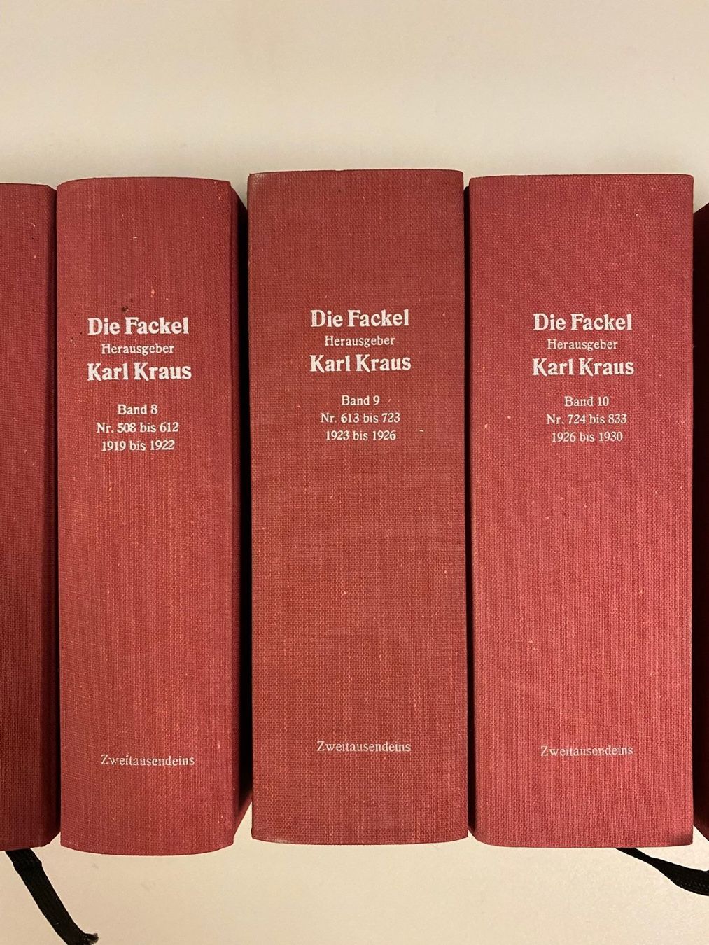 Libri: Die Fackel (Karl Kraus) – Usato da Starrkirch-Wil venduto da UB007 2
