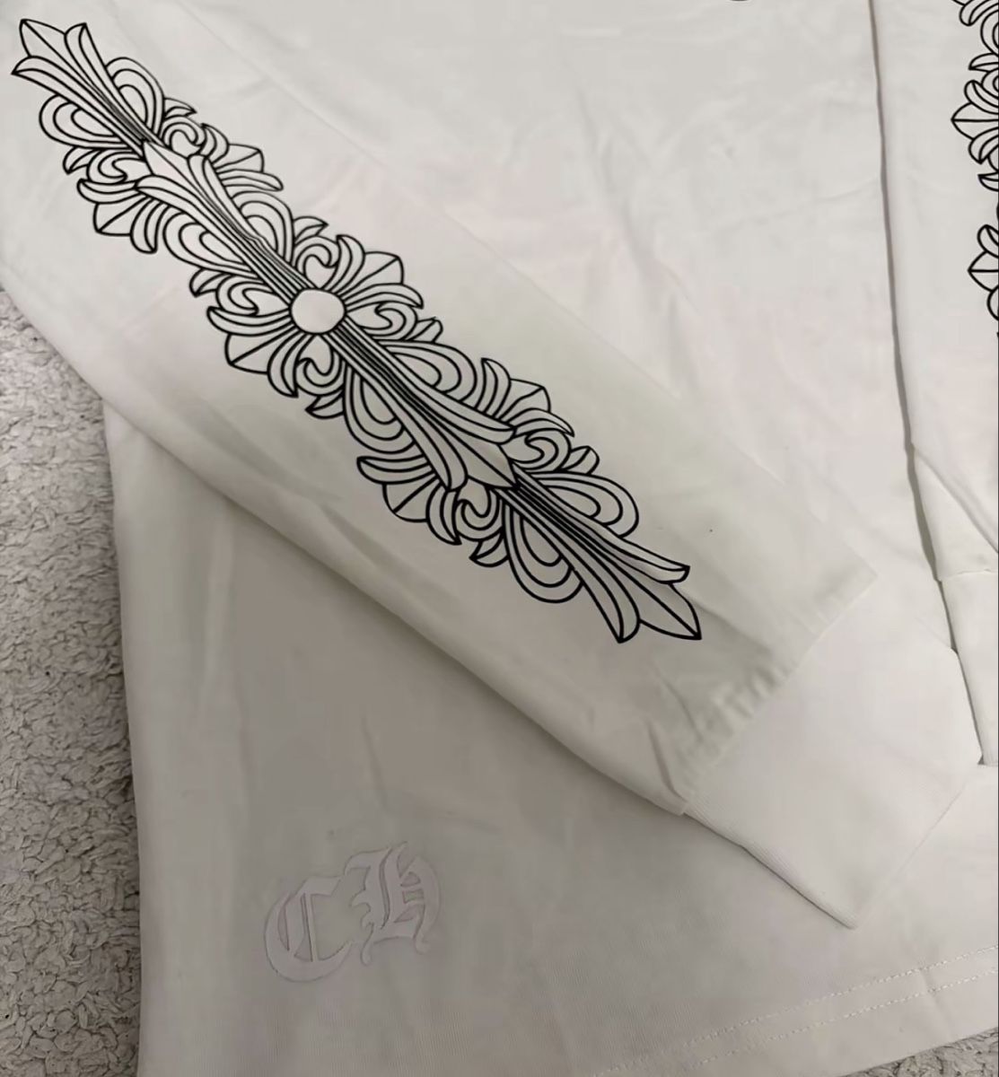 Chrome Hearts Pulls & Sweat-shirts: Longsleeve Chrome hearts blanc  – Neuf avec emballage d'origine à Martigny par reu_t2ln 3