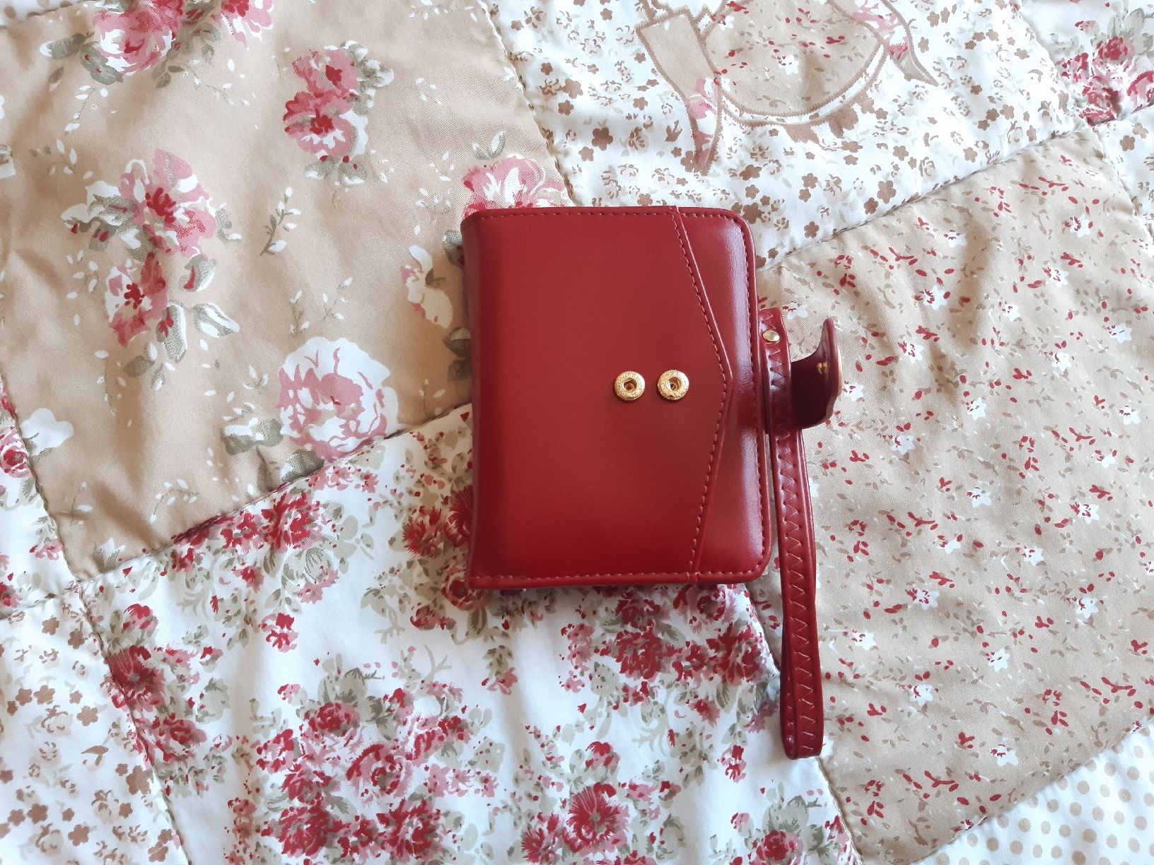 Brieftaschen: Mini 5-Ring Planner Rot – Neu (gemäss Beschreibung) aus Winterthur von Je. 1