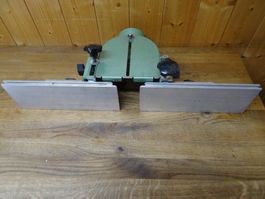Fräsanschlag für Inca Kehlmaschine, Absaugung Aluminium