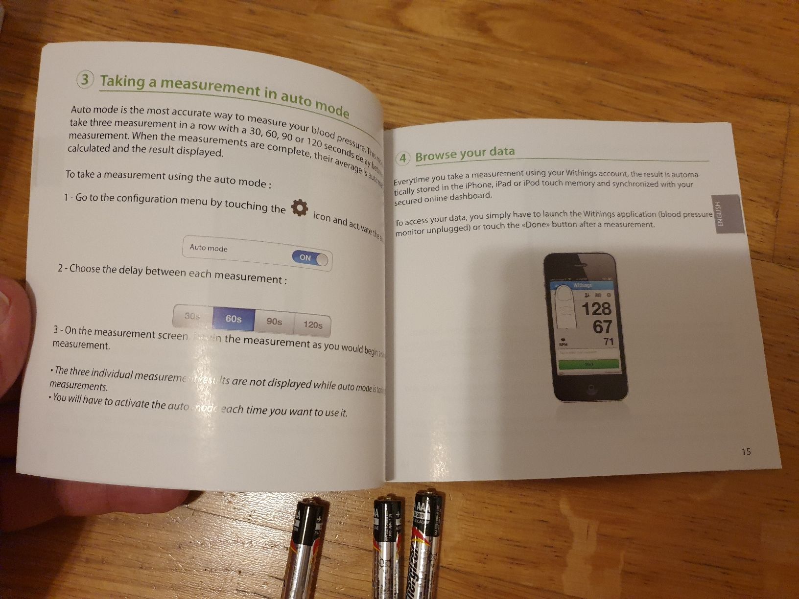 Withings Attrezzature mediche: Withings Smart Blood Pressure made for Apple  – Usato da Ittigen venduto da Ziok187 4