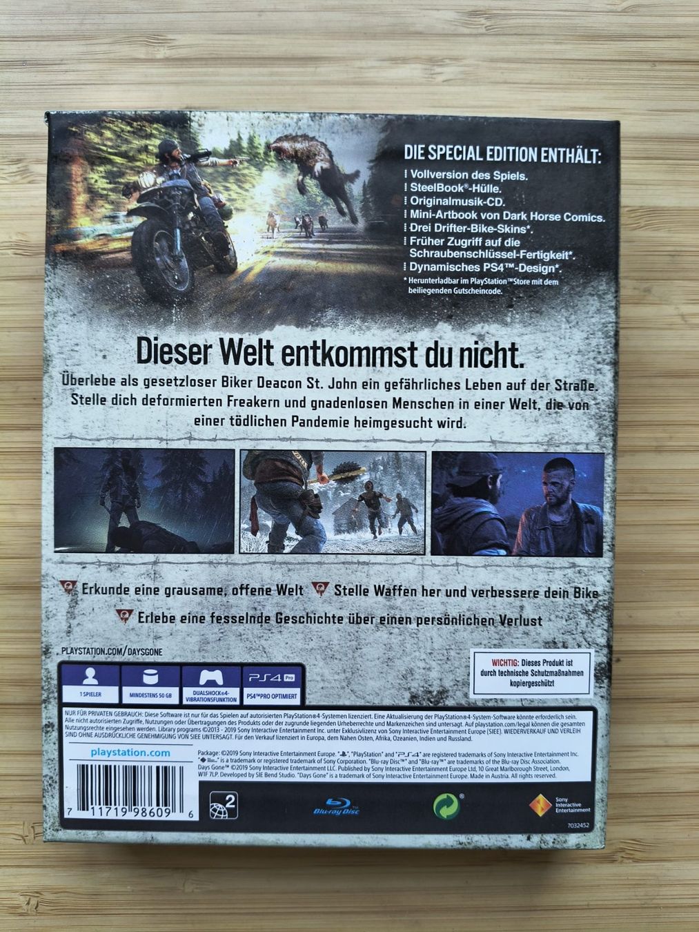 Giochi: Days Gone - Special Edition (PS 4) – Usato da Riedholz venduto da ste_96cd 1