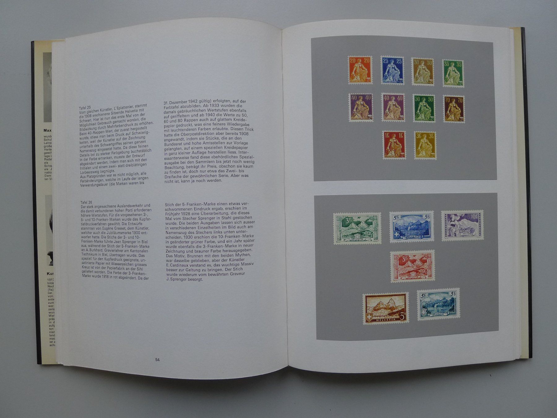 Tutti i francobolli: Literatur SCHWEIZER BRIEFMARKEN - 2 dicke Bücher – Usato da Sursee venduto da Luzernerraute 5