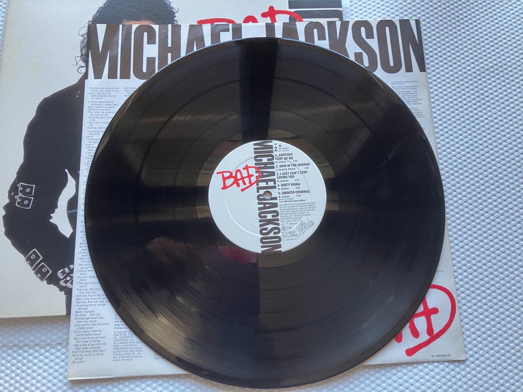 Dischi in vinile: Michael Jackson – Usato da Aarwangen venduto da Jukebox3 8
