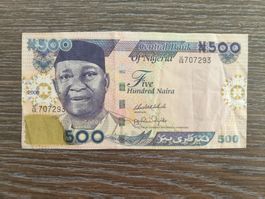 Nigeria 500 Naira 2006 !!!!!!