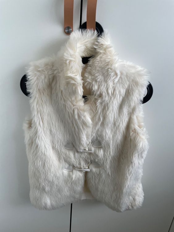 White fur vest Kaufen auf Ricardo