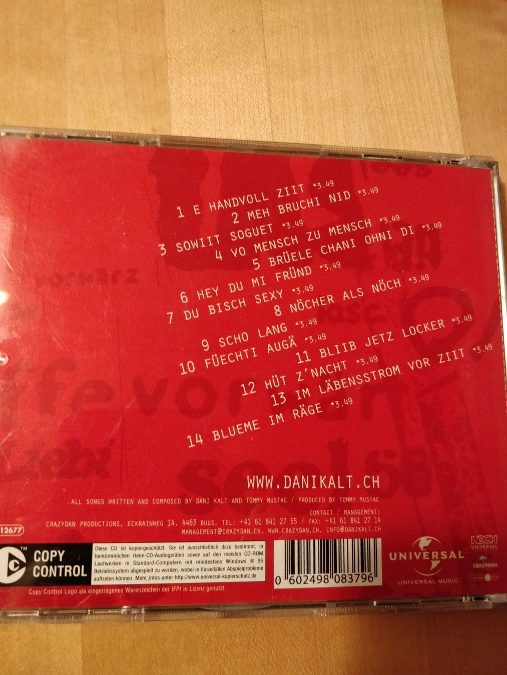 CD: Dani Kalt , sowit soguet! – Nuovo (secondo la descrizione) da Grosswangen venduto da Dacotojafa 1