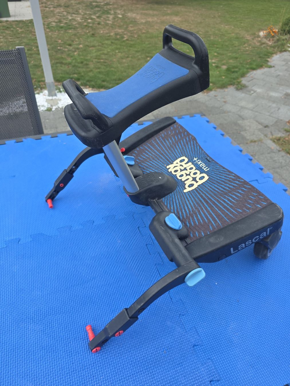 Kinderwagen Zubehör: Lascal BuggyBoard Maxi+ mit Sitz schwarz blau gebraucht – Gebraucht aus Thun von jul_k2c2 1