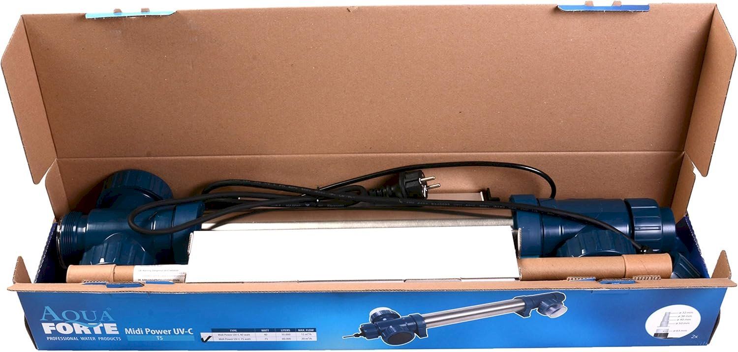 Pumpen & Teile: AquaForte Midi Power UV-C Teichklärer T5 – Neu und originalverpackt aus Bottighofen von zaap 5